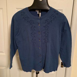 Charter Club Blue Sweater